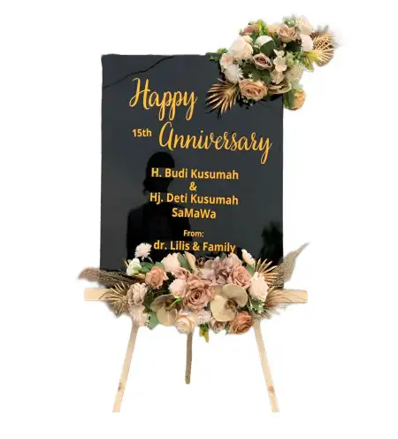 Papan Bunga Akrilik Cot Lamkuweuh